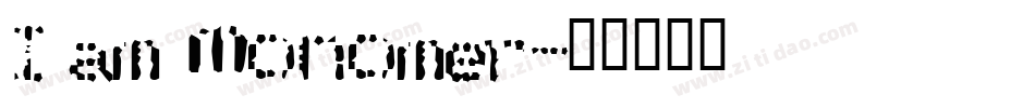 I am Monomer字体转换